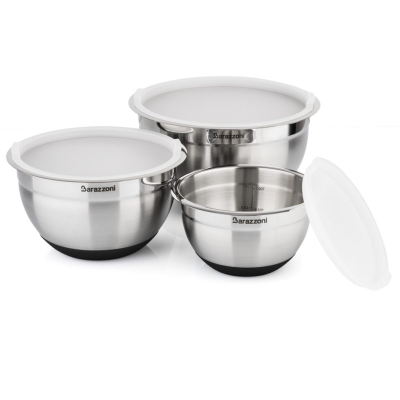 Bowl acciaio silicone scaled