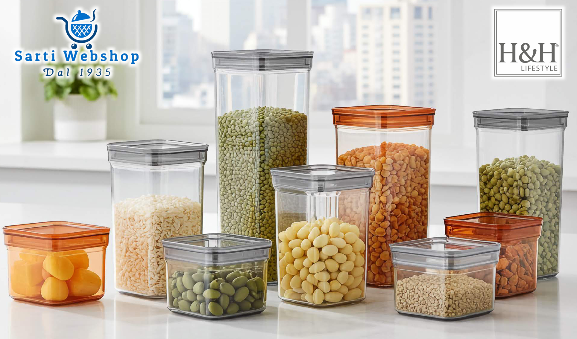 Linee Barattolo serie HH ambientata