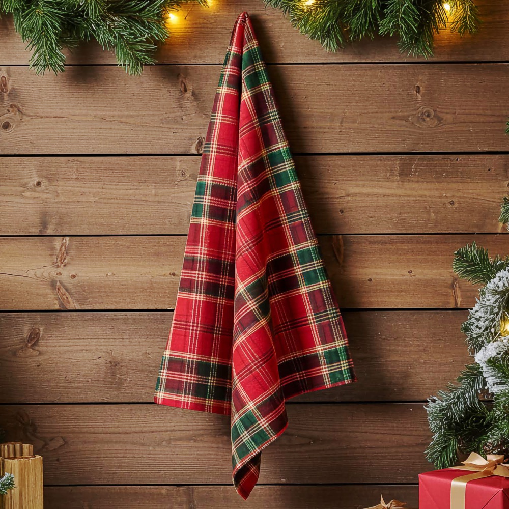 Tessile Tartan 2025 Strofinaccio