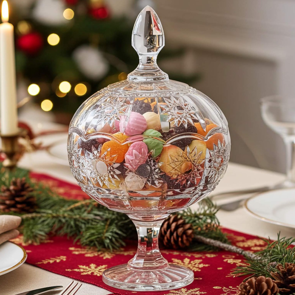 IMPERIAL Scatola con piede cm. 16 x 26