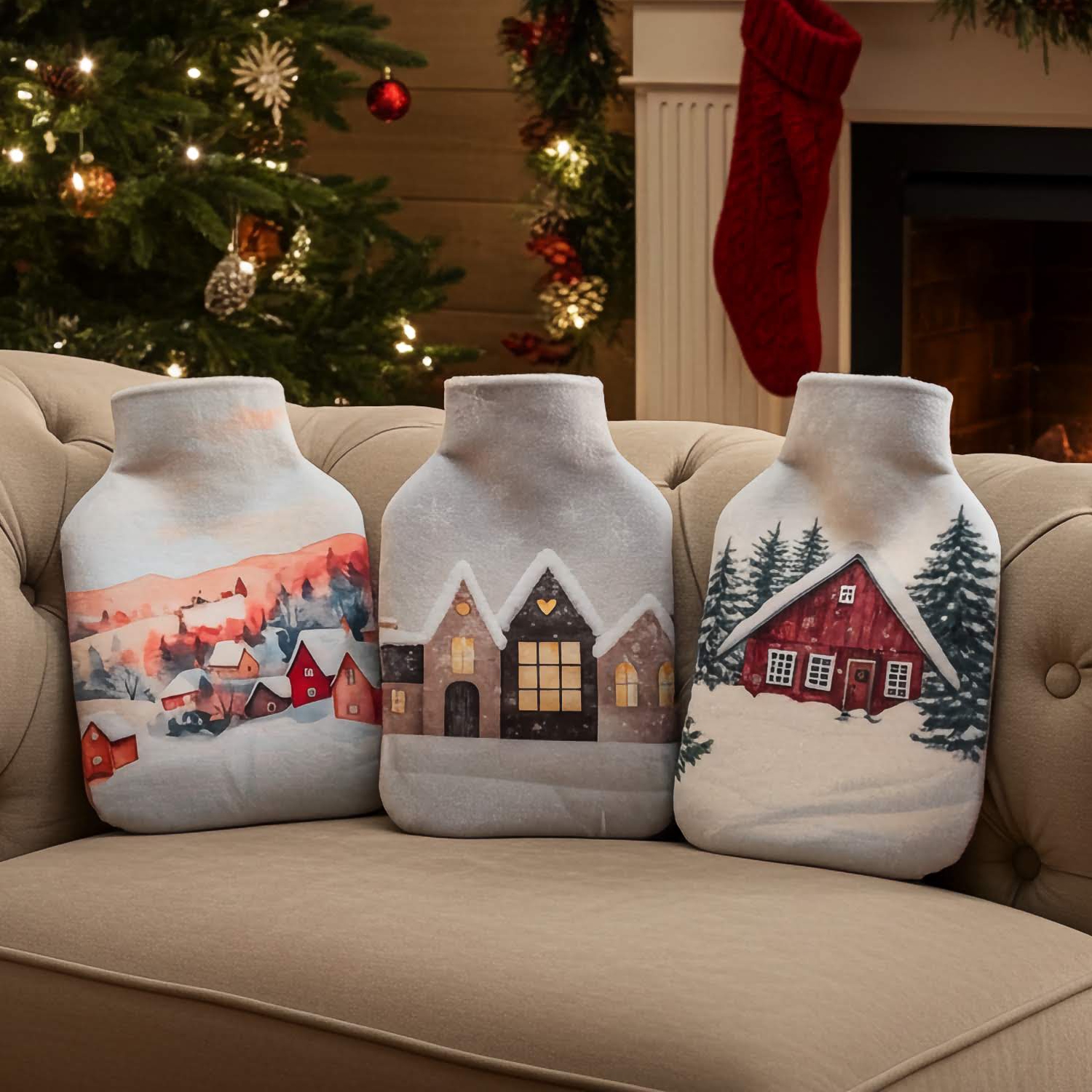 Borsa acqua calda Snowland ambientata H&H