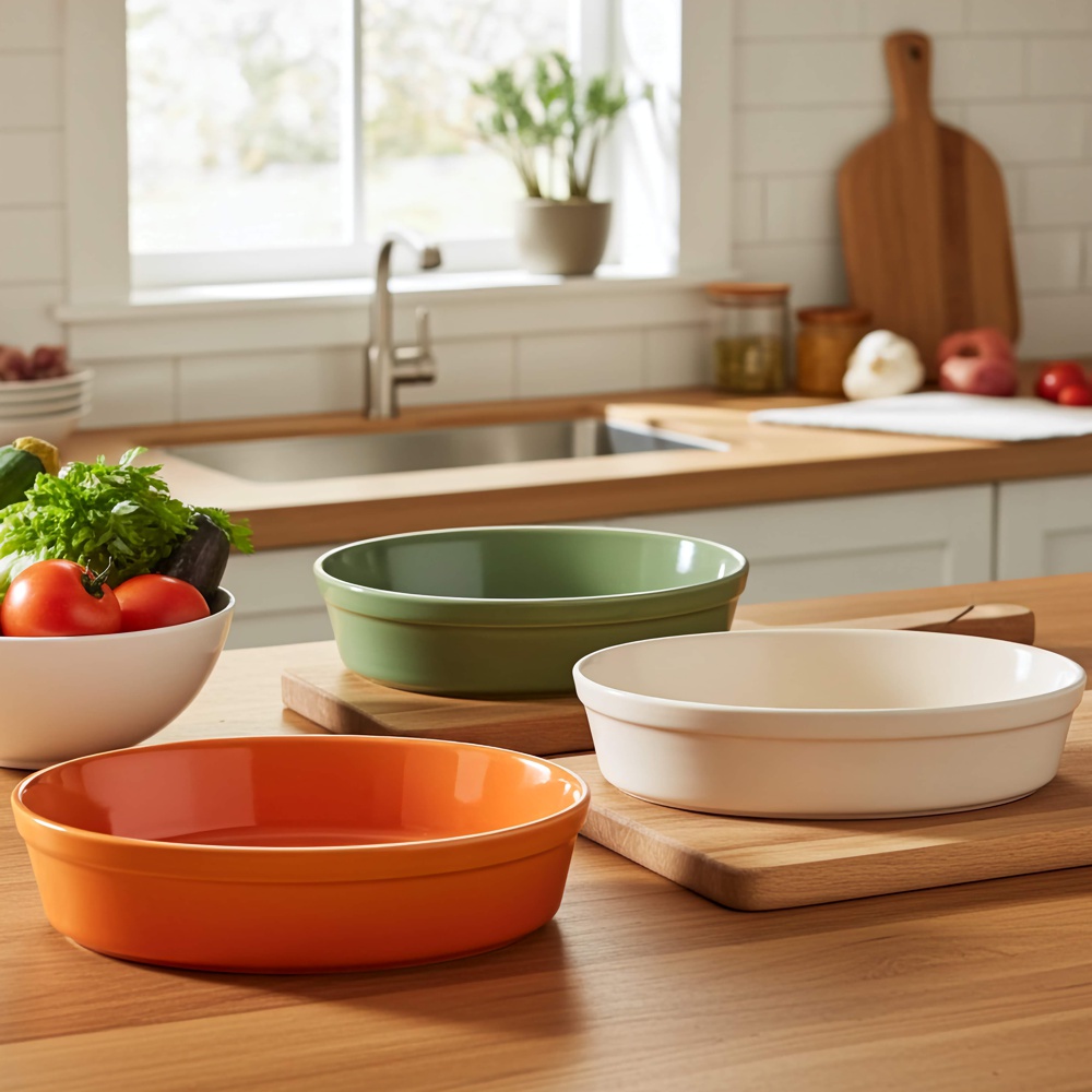 Color Pirofila ovale ambientata HOME