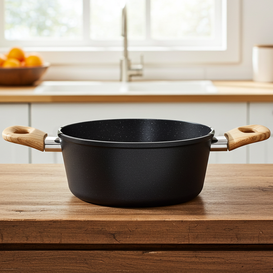 INDUCTION WOOD Casseruola cm. 20