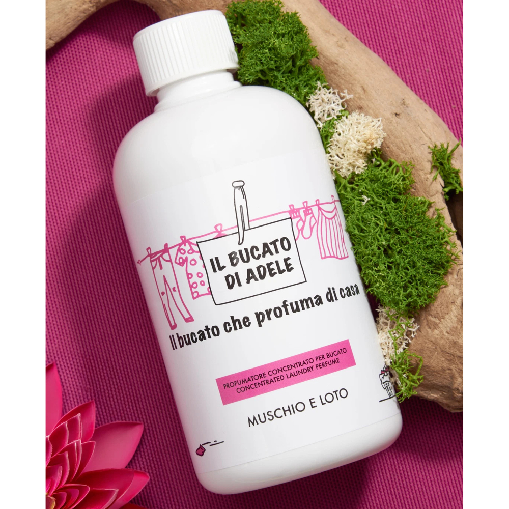 Profumatore bucato Muschio e loto 500 ml.